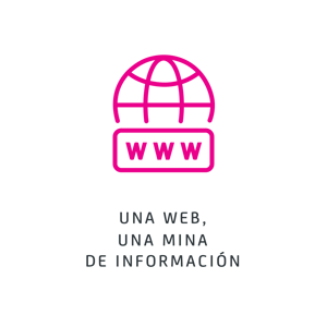 Una web, una mina de información